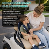 golf cart child positioner 5-point harness